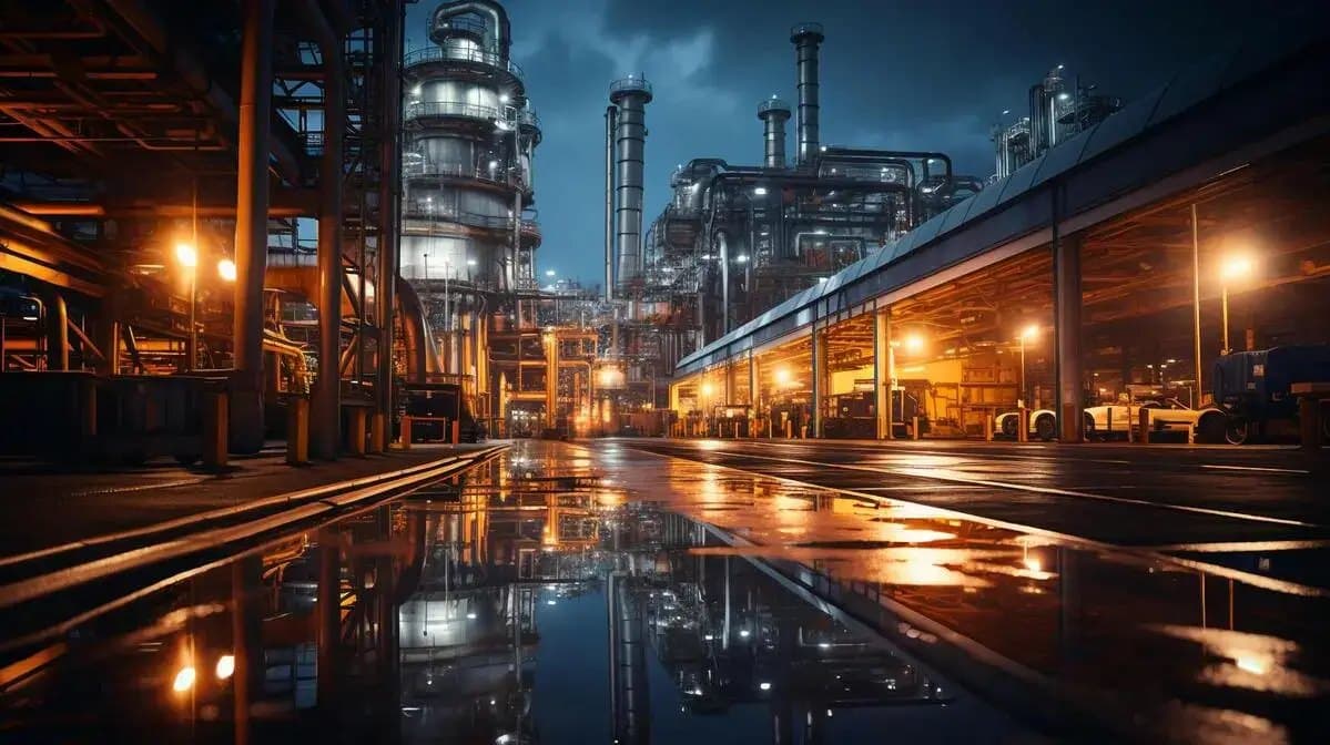 Oil refinery
